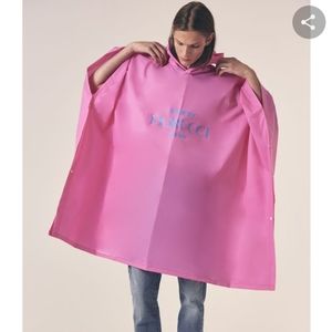 New Fiorucci pink rain poncho